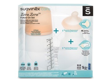 SUAVINEX START KIT БУТЫЛКА ZERO 270 МЛ 2X SM M