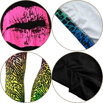 Костюм Поцелуя из 80-х, модный костюм для диско-танца 3XL