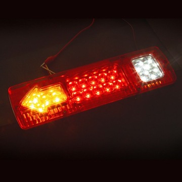 LAMPY LAMPA LEDOWE DO PRZYCZEPKI DIODOWA 12V SOLIDNA LAWETA Z PRZEWODEM LED