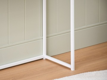 НАСТЕННАЯ КОНСОЛЬ С ЯЩИКОМ ДУБ НОРА М НА БЕЛОЙ МЕТАЛЛИЧЕСКОЙ ОСНОВЕ