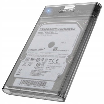 Карманный корпус для 2,5-дюймового жесткого диска SSD SATA USB 3.1