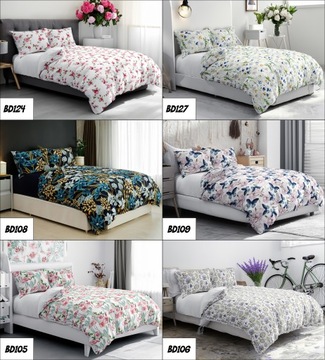 КОМПЛЕКТ ПОСТЕЛЬНОГО БЕЛЬЯ 180Х200 100% ГРУБЫЙ ХЛОПОК ГЛАВНЫЙ ДВУХСТОРОННИЙ МНОГО УЗОРОВ