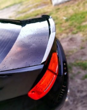 СПОЙЛЕР LOTKA СПОЙЛЕР AUDI A4 B8 ГЛЯНЦЕВЫЙ ЧЕРНЫЙ