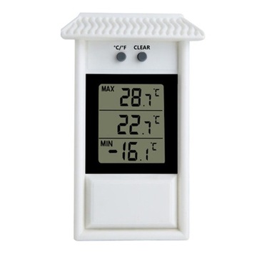 Cyfrowy termometr LCD wyświetlacz Max Min szklarn