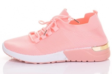 SPORTOWE SNEAKERSY DAMSKIE MODNE BUTY NA WIOSNĘ LATO FITNESS