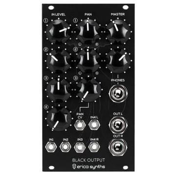 Модуль вывода Erica Synths Black v2 (14HP)