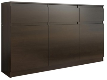 Komoda 3 szuflady duża SS-3 WENGE MOB