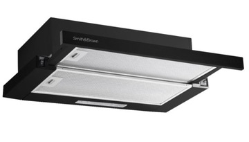 КУХОННАЯ ВЫТЯЖКА ПОД ШКАФОМ 60 СМ, ЧЕРНЫЙ АБСОРБЕР