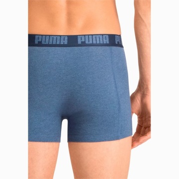 Bokserki męskie majtki PUMA basic BAWEŁNA 2PAK S