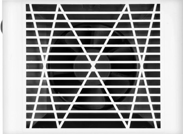 Pochłaniacz pyłu Clavier 858-8 80W, biały