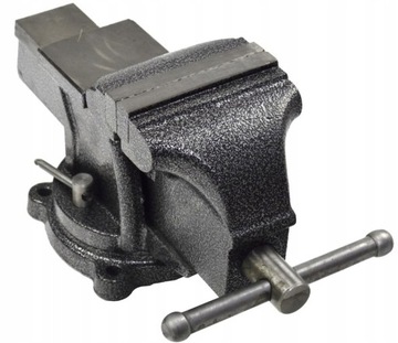 ВРАЩАЮЩИЙСЯ НА 360° ТИСКИ ЗАМКА С НАКОВАЛЬНИЦЕЙ, СТОЛ 100 мм, ЧУГУН