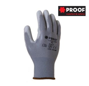 ПЕРЧАТКИ РАБОЧИЕ СЕРЫЕ ПЕРЧАТКИ ПУ 6 - 10 пар