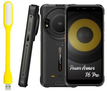 PANCERNY SMARTFON ULEFONE POWER ARMOR 16 PRO 4/64GB 4G 9600mAh IP68 16MP