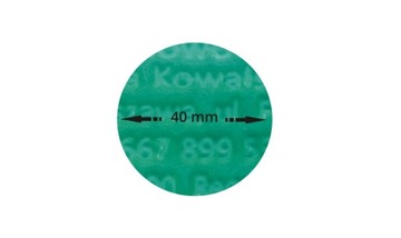 PIECZĄTKA GUMKA OKRĄGŁA DO PIECZĄTKI GUMKI 4 CM
