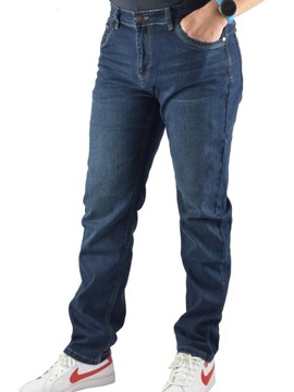 ДЖИНСЫ МУЖСКИЕ ТЕМНО-СИНИЕ ОВЕРСАЙЗ 45 КЛАСС