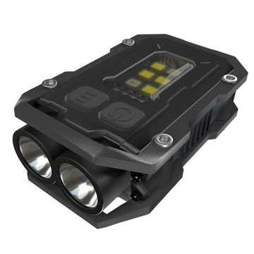 Mini Latarka LED Newell Nyks Solid Brelok EDC USB IPX5 800lm Klips