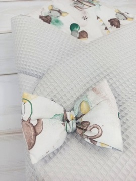 НикаТими Baby Cocoon NEST Манеж ВАФЕЛЬ Хлопок ПЕРВАЯ СКЛАДКА 8 шт.