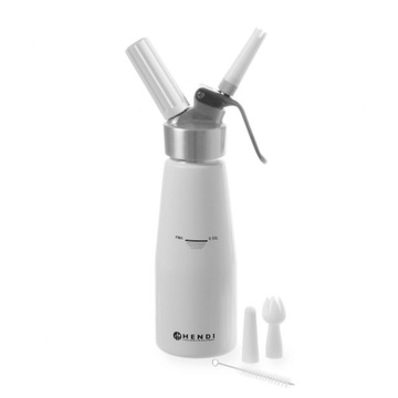 Syfon do bitej śmietany Kitchen Line 0.5l + AKCESO