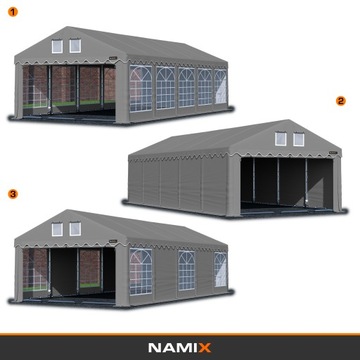 Палатка складская GRAND 5x10, РАЗНЫЕ ЦВЕТА