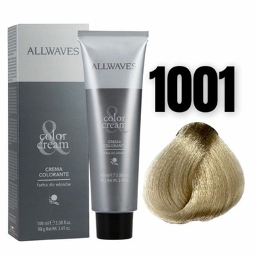 ALLWAVES Color Cream 1001 100ml farba do włosów