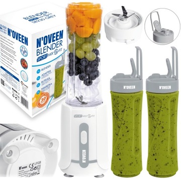Blender mikser do KOKTAJLI sport +2 BUTELKI SPORT
