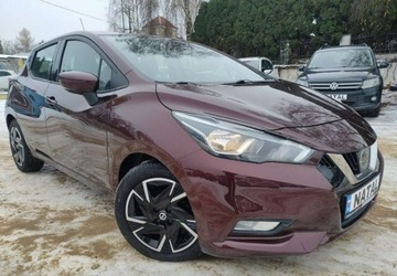 Nissan Micra V 2021 Nissan Micra Super wersja Tylko 35.000km Drugi komplet kol Benzyna 95KM, zdjęcie 4