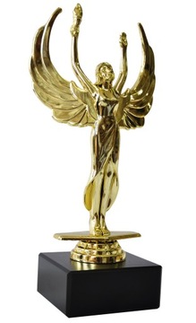 Statuetka WIKTORIA złota nagroda 20 cm NADRUK M2