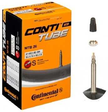 dętka CONTINENTAL MTB 26x1,75-2,5 FV42mm presta