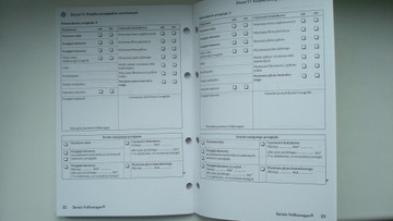 Сервисная книжка VW Golf Польша, новая, оригинал, 09/2003 г.