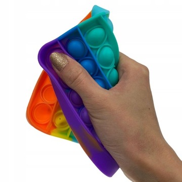 Zabawka Sensoryczna POP IT push bąbelki KWADRATOWY