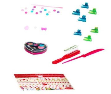 БОЛЬШАЯ ГОЛОВКА ДЛЯ СТИЛЬНОГО РАСЧЕСАНИЯ ПАЛИТРА ДЛЯ МАКИЯЖА