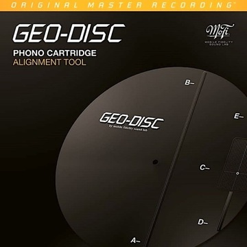Szablon do kalibracji wkładki MoFi GEO-DISC