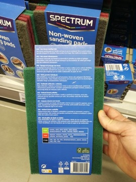 Набор из 5 шт. Абразивный нетканый материал