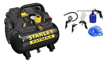 KOMPRESOR BEZOLEJOWY STANLEY FATMAX 6L + ZESTAW