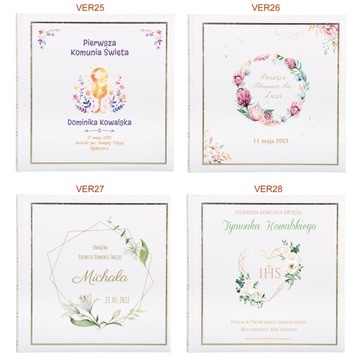 Фотоальбом «Первое причастие», 30 карточек цвета экрю - ВАШ принт на обложке