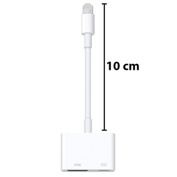 КАБЕЛЬ-АДАПТЕР LIGHTNING РАЗЪЕМ HDMI ДЛЯ iPad iPhone FULL HD 1080 60 Гц