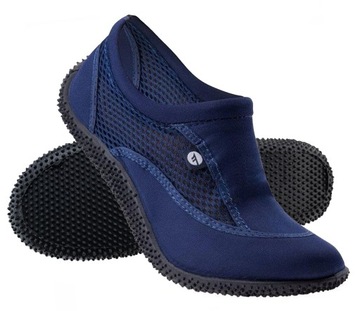 Buty do wody męskie granatowe HI-TEC ochronne materiałowe jeżowce skały 44