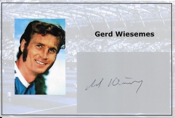 Autograf Gerd Wiesemes, VfL Bochum