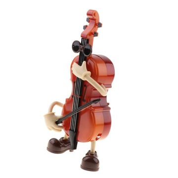 Music Box, Violin Style Dancing Cartoon Gentleman