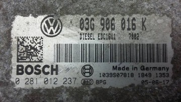 JEDNOTKA VW GOLF V 03G906016K