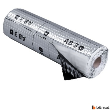 Бутиловый коврик 3мм 500х50см + антивибрационный автошумоизоляционный валик