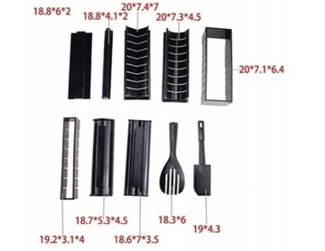 Набор для приготовления суши на кухне своими руками 10 шт.