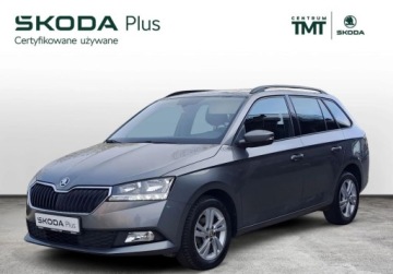 Skoda Fabia IV 1.0 TSI 95KM 2022 Skoda Fabia Samrt LINK Klimatronic, Tempomat, Grzane fotele Salon PL VAT23