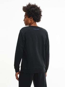 CALVIN KLEIN BLUZA MĘSKA L/S SWEATSHIRT BLACK r.S