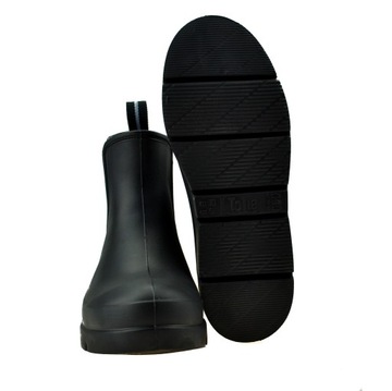 KALOSZE DAMSKIE STELLA KRÓTKIE CZARNE SZTYBLETY 36