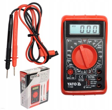ЦИФРОВОЙ УНИВЕРСАЛЬНЫЙ БУЗЕРНЫЙ МУЛЬТИМЕТР YATO YT-73080