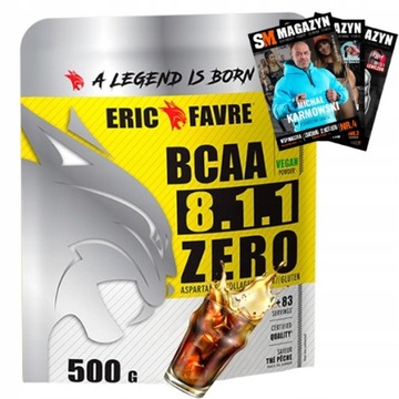 ERIC FAVRE BCAA 8.1.1 НОЛЬ 500G AMINOKWASY LEUCYNA