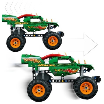 LEGO Technic Monster Jam Dragon 42149 АВТОМОБИЛЬ