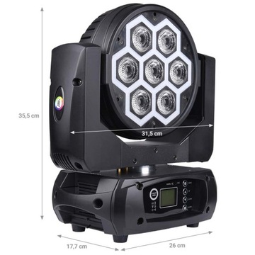 LED FX LIGHT4ME FRAME WASH 712 подвижная головка