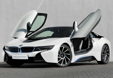 BMW i8 Coupe Elektryczny + R3 1499 362KM 2015 BMW i8 I wlasciciel Polska Gwarancja Bezwypadkowy FVAT23, zdjęcie 1